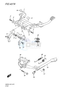 AN650 BURGMAN EU drawing STAND