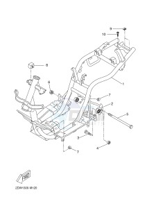 CW50E (2DW1) drawing FRAME