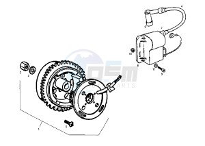 GPR REPLICA - 50 cc drawing FLYWHEEL