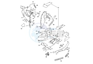 TZR RR 50 drawing COWLING 2