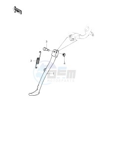 KZ 750 G [LTD II] (G1) [LTD II] drawing STANDS