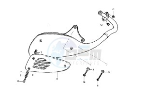 LIBERTY 4T 50 drawing Silencer