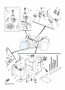 MT-25 MTN250-A (B2E2) drawing ELECTRICAL 1