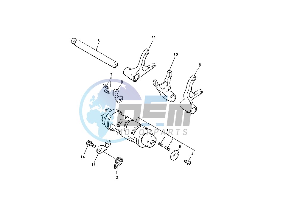 SHIFT CAM-FORK