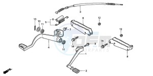 TRX350FM FOURTRAX 350 4X4ES drawing STEP (1)