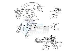 VIVACITY SERIE SPECIAL - 50 cc drawing FENDER