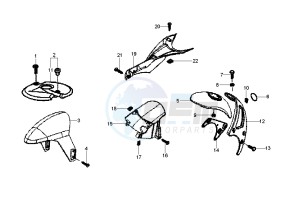 NRG POWER PUREJET 50 drawing Mudguard