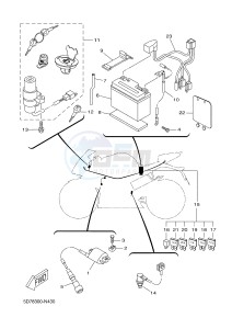 YZF-R125 R125 (5D7R 5D7R 5D7R) drawing ELECTRICAL 1