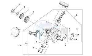 Dorsoduro 1200 (EMEA, APAC, NAFTA) (CND, EU, K, RU, USA, V) drawing Drive shaft