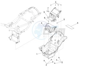 Audace 1400 1380 drawing Saddle compartment