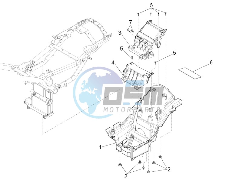 Saddle compartment