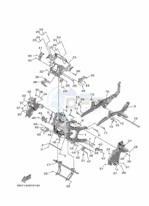 XP560 TMAX (BBV1) drawing FRONT WHEEL