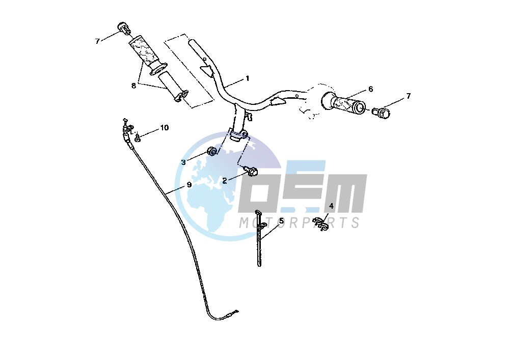 STEERING HANDLE -CABLE