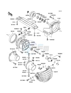 JET SKI STX-15F JT1500A6F FR drawing Jet Pump