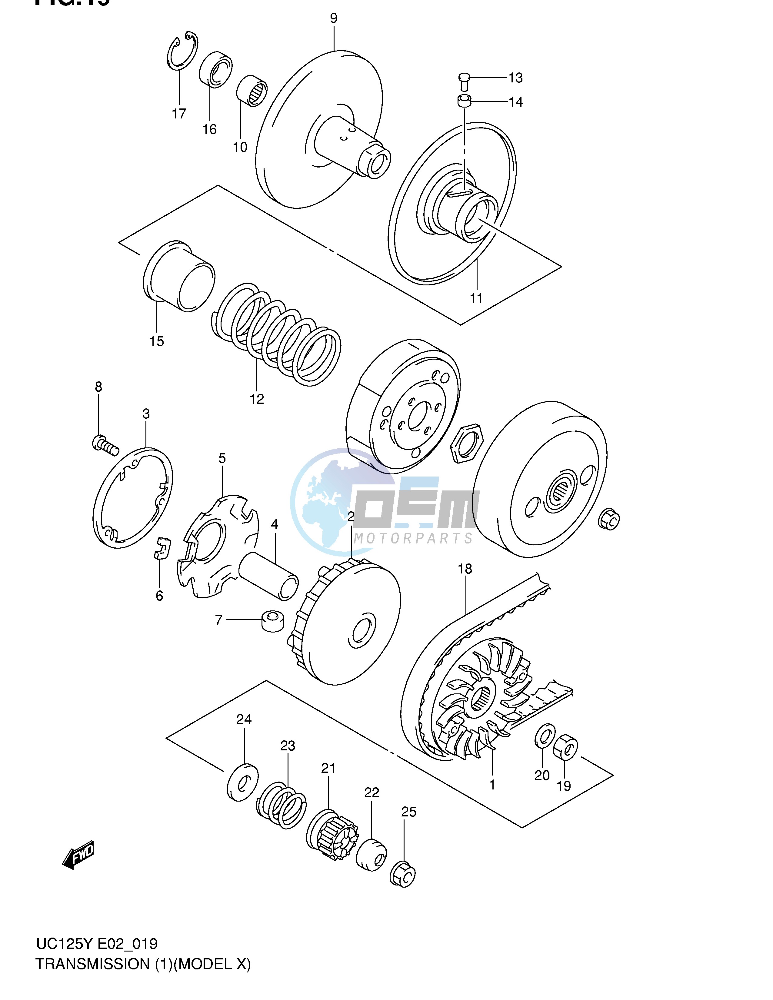 TRANSMISSION (1)(MODEL X)