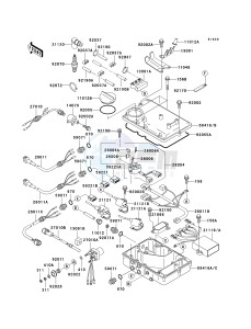 JH 1100 A [1100 ZXI] (A1-A5) [1100 ZXI] drawing IGNITION SYSTEM