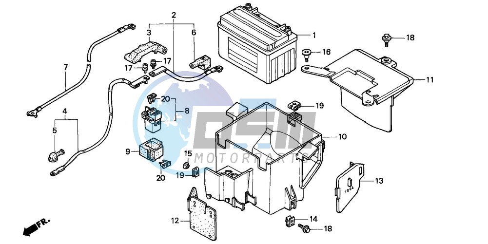 BATTERY/BATTERY BOX