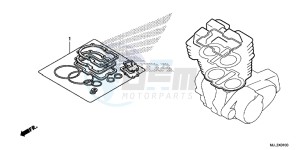 NC750XAE NC750XA Europe Direct - (ED) drawing GASKET KIT A