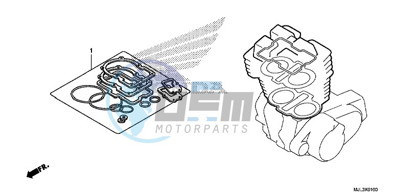 GASKET KIT A