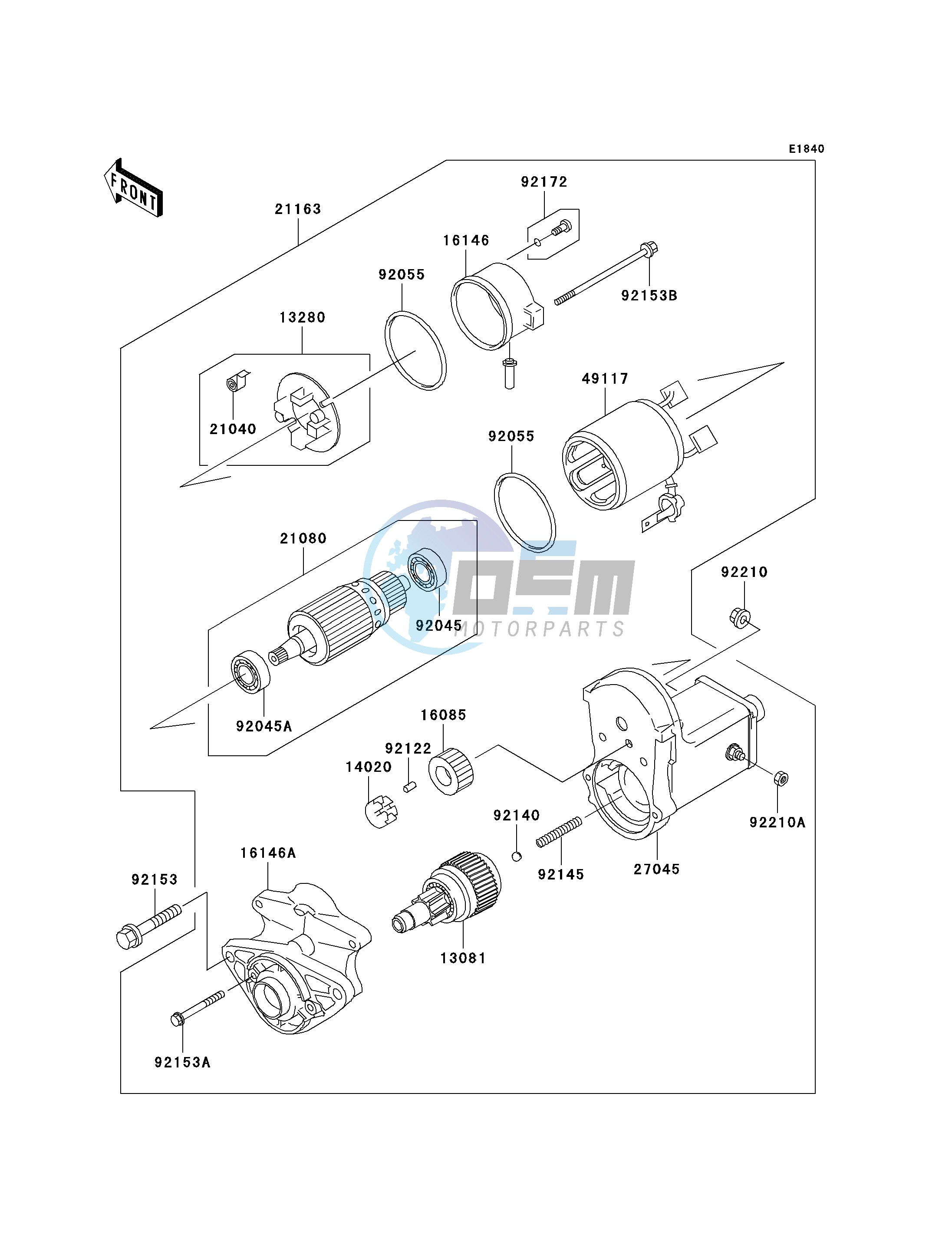 STARTER MOTOR