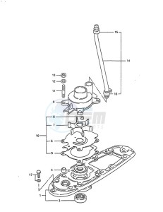 DT 75 drawing Water Pump