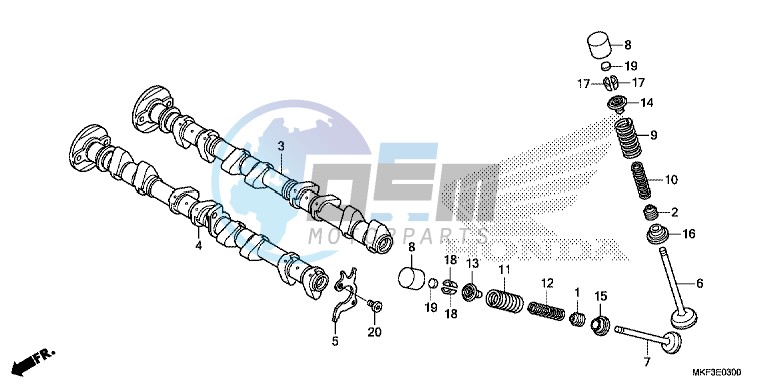 CAMSHAFT/ VALVE