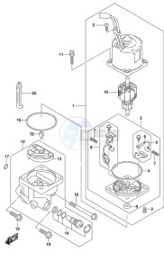 DF 115A drawing PTT Motor (Type: AS)