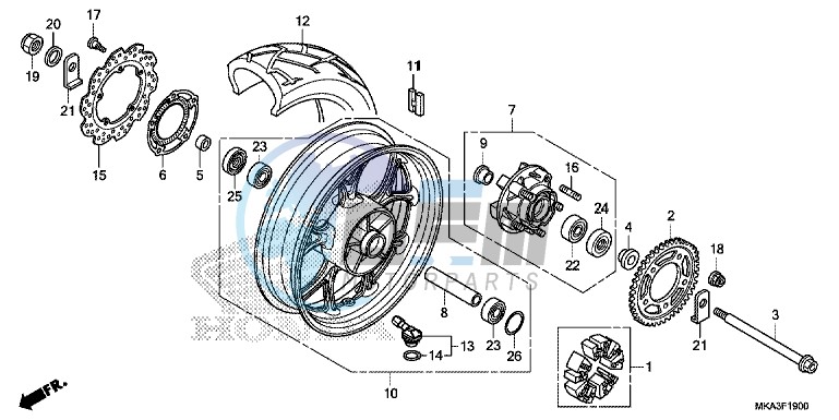 REAR WHEEL