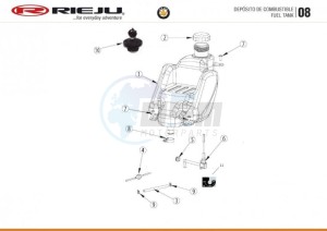 HOBBY-BYE-BIKE-EURO4-BLACK drawing FUEL TANK