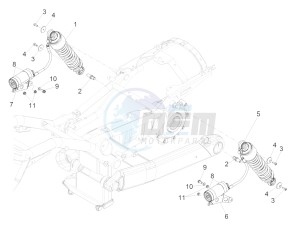 Audace 1400 Carbon 1380 (NAFTA) drawing Shock absorber