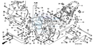 ST13009 France - (F / CMF MME) drawing FRAME BODY