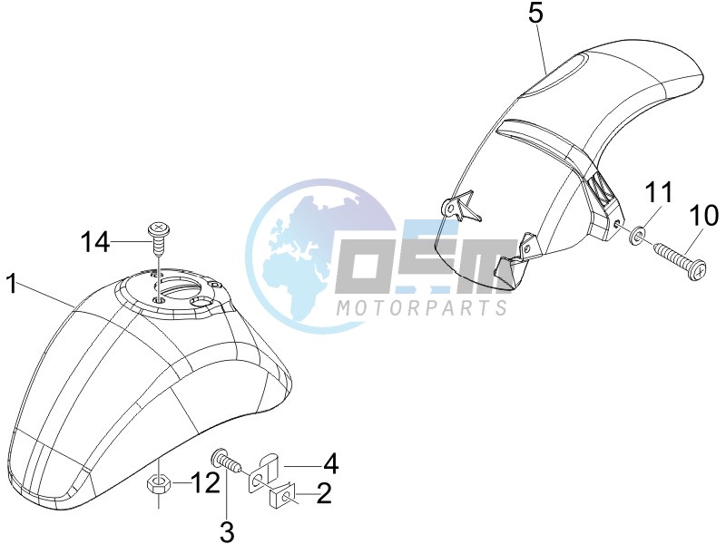 Wheel housing - Mudguard