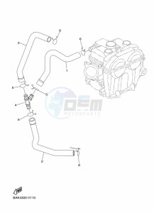 WR250F (BAKD) drawing AIR INDUCTION SYSTEM