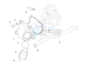 MP3 300 LT Sport ABS drawing Cylinder head cover