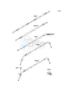 Z750R ZR750NBF FR GB XX (EU ME A(FRICA) drawing Cables