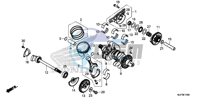 CRANKSHAFT/PISTON