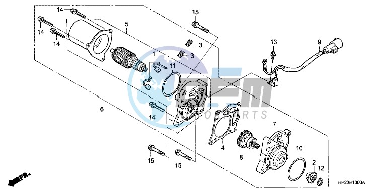 STARTING MOTOR