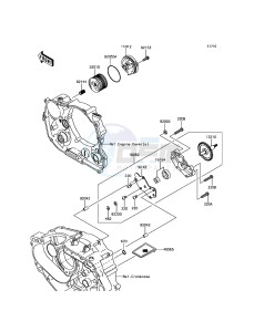 KLX250 KLX250SHF XX (EU ME A(FRICA) drawing Oil Pump