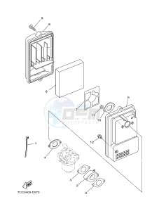 EF6600/E 357 (7C62 7C63 7C63 7C68) drawing INTAKE 2