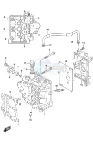 DF 20A drawing Cylinder Head