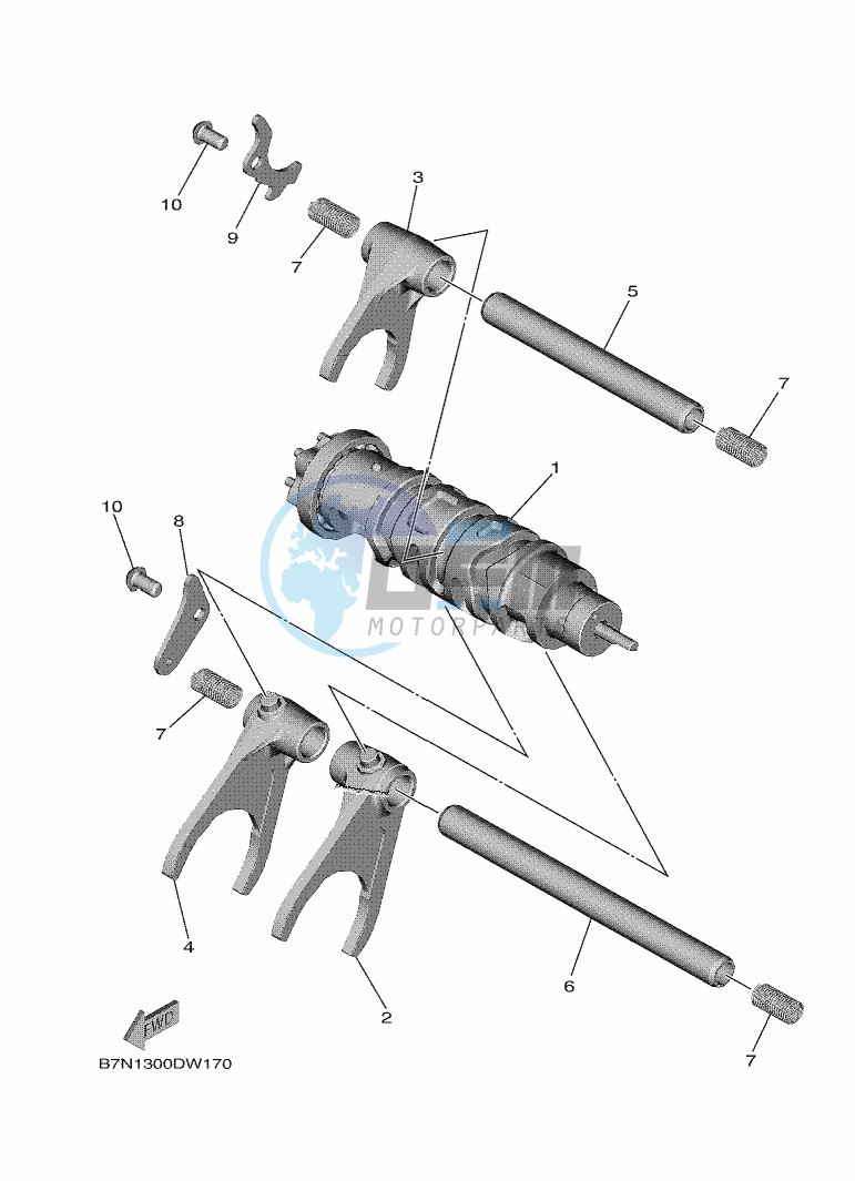 SHIFT CAM & FORK