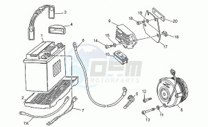 Nevada 750 drawing Saprisa battery - alternator