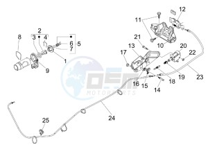 GTS 300 ie USA drawing Locks