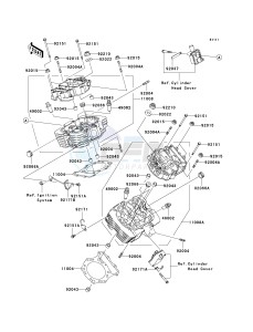 VN 1600 D [VULCAN 1600 NOMAD] (D1) D1 drawing CYLINDER HEAD