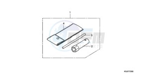 CRF100F9 Europe Direct - (ED / CMF) drawing TOOLS