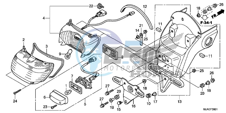 TAILLIGHT (VT750C2B/ C2S)