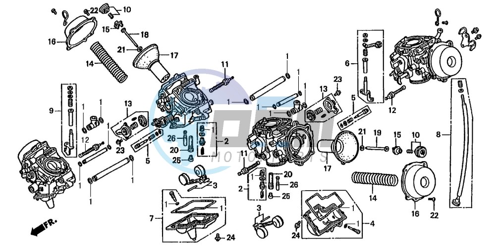 CARBURETOR (COMPONENT PARTS)