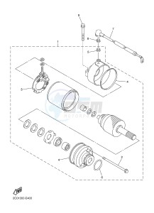 XJ6N 600 XJ6-N (NAKED) (20SL 20SM) drawing STARTING MOTOR