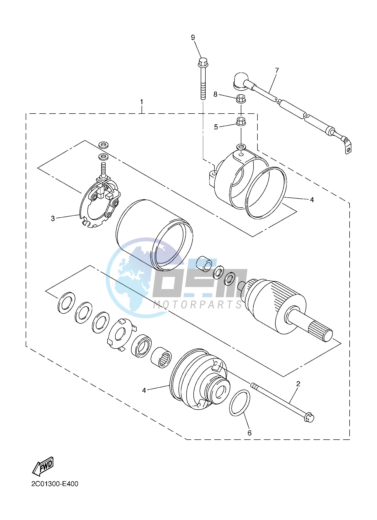 STARTING MOTOR