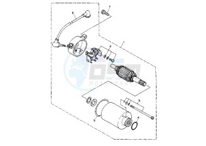 XV VIRAGO 250 drawing STARTING MOTOR